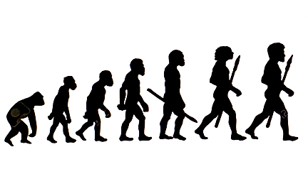 evolution=of-man